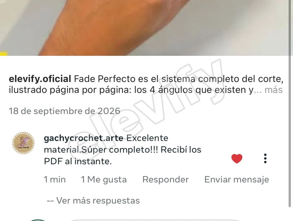 Opini&oacute;n de cliente en Instagram